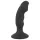 Black Velvets - analvibrator med penisform - uppladdningsbar - svart
