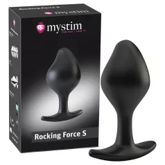 mystim Rocking Force S - elektroanalkula - liten (svart)