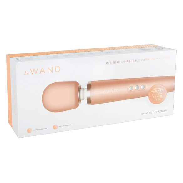 Le Wand Petite - exklusiv massagevibrator (roséguld)