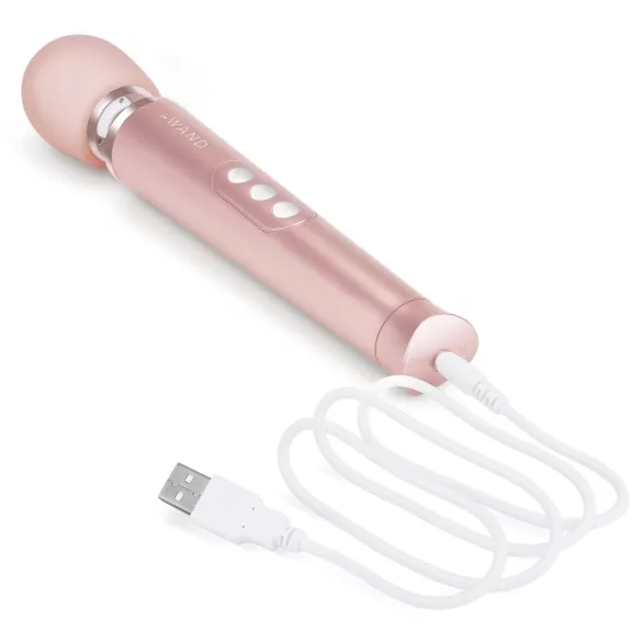 le WAND Petite premium stavvibrator (roséguld)