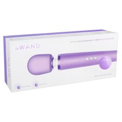 Le Wand Petite - uppladdningsbar vibrator massör - lila