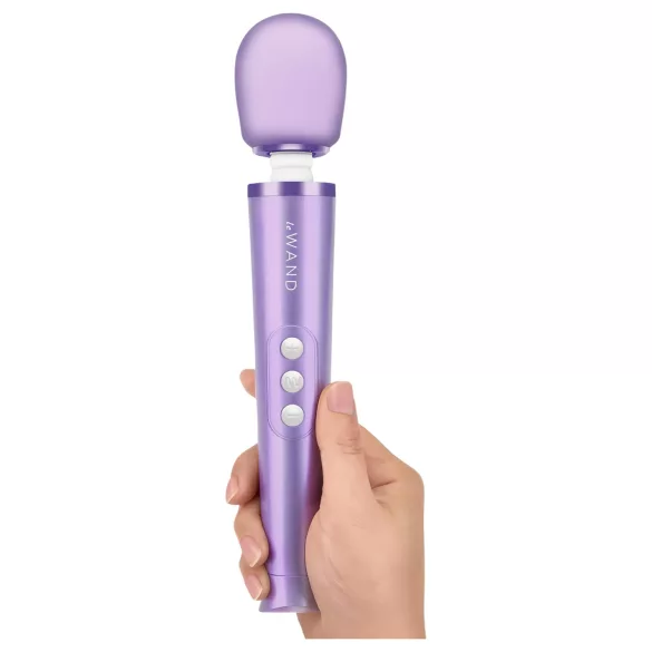 Le Wand Petite - uppladdningsbar vibrator massör - lila