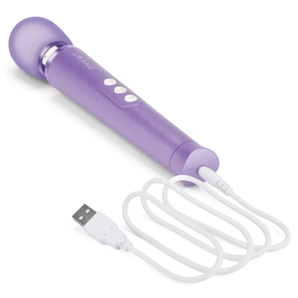 Le Wand Petite - uppladdningsbar vibrator massör - lila