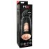 PDX Elite Mega Milker - vibrerande, penisstimulator i svart