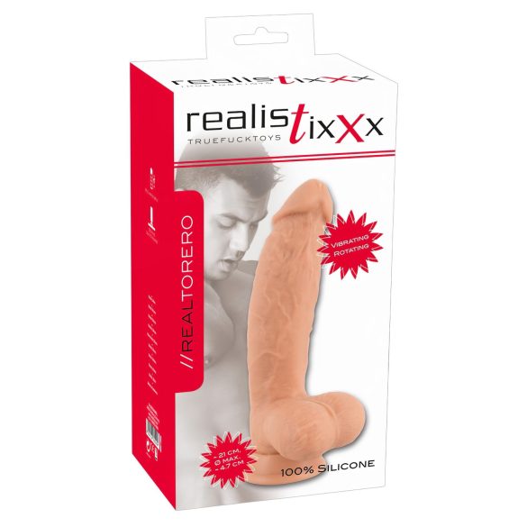 Realistixxx Torero - Roterande sugande vibrator (22 cm)