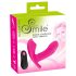 SMILE Trosa - uppladdningsbar, fjärrstyrd vibrator (rosa)