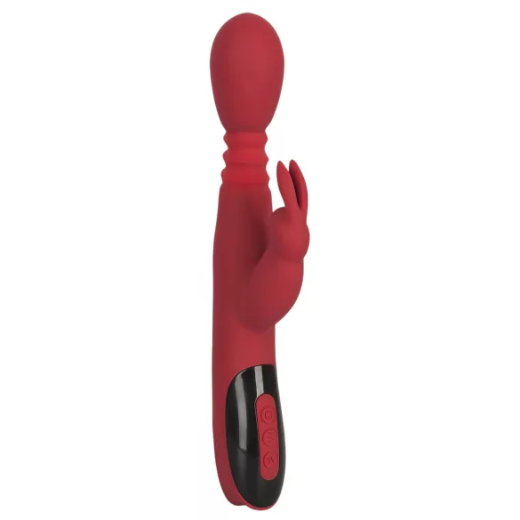You2Toys Massager - stötande, roterande, värmande G-punktsvibrator (röd)