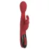 You2Toys Massager - stötande, roterande, värmande G-punktsvibrator (röd)