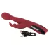 You2Toys Massager - stötande, roterande, värmande G-punktsvibrator (röd)