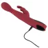 You2Toys Massager - stötande, roterande, värmande G-punktsvibrator (röd)