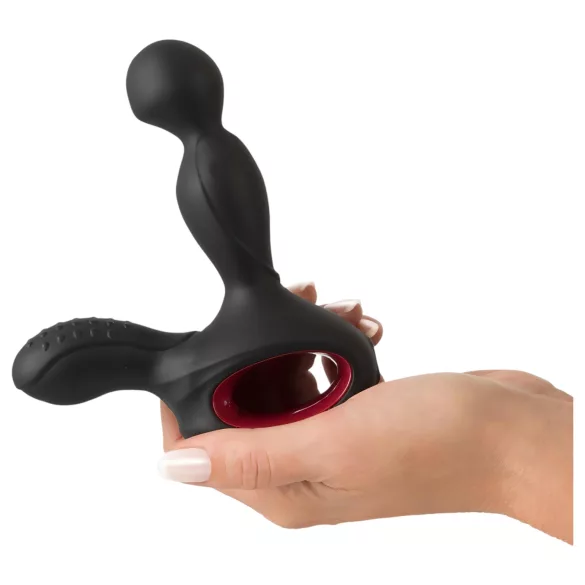 You2Toys - prostatavibrator med rotation och värme - svart