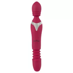 Javida Thrusting - 3‑i‑1 masserande vibrator (röd)