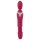 Javida Thrusting - 3-i-1 masserande vibrator (röd)