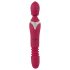 Javida Thrusting - 3-i-1 masserande vibrator (röd)