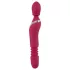 Javida Thrusting - vibrator med thrustingfunktion 3-i-1 - röd