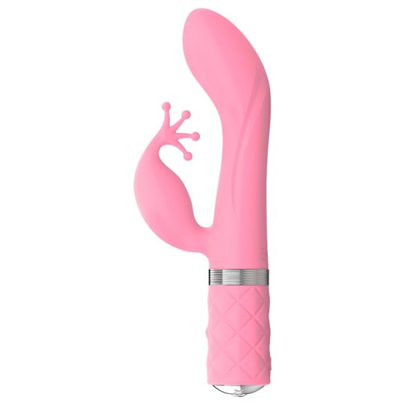 Pillow Talk Kinky - laddningsbar, dubbelmotor G-punktvibrator (rosa)