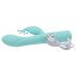 Pillow Talk Kinky - uppladdningsbar, dubbelmotor G-punkt vibrator (turkos)