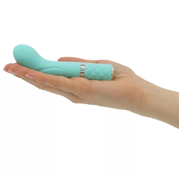 Pillow Talk Racy - G-punktsvibrator smal uppladdningsbar turkos