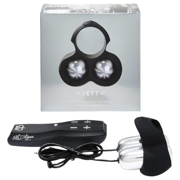 HOT Octopuss JETT - 2-motors-vibrator för honom (svart)