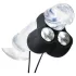 HOT Octopuss JETT - penistoppvibrator med 2 motorer - svart