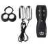 HOT Octopuss JETT - penistoppvibrator med 2 motorer - svart