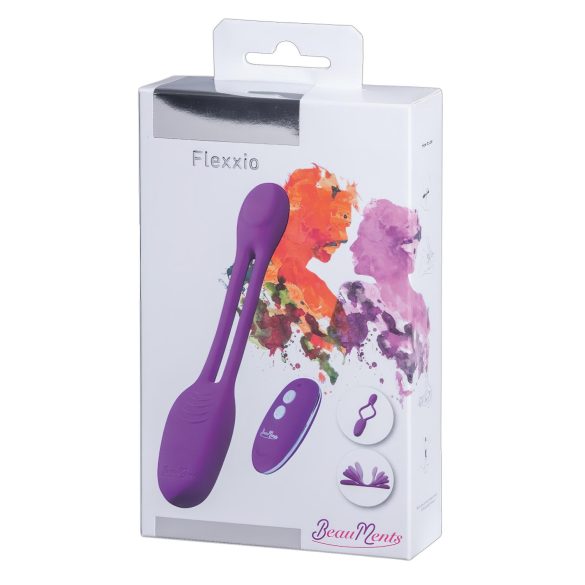 BeauMents Flexxio - Parvibrator med 2 motorer (lila)