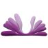 BeauMents Flexxio - Parvibrator med 2 motorer (lila)