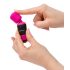 PalmPower Pocket Wand - mini massager vibrator (rosa-svart)