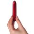 Scarlet Velvet - mini läppstiftsvibrator (10 rytmer) - röd