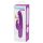 Happyrabbit Realistisk Slim - laddningsbar vibrator med klitorisarm (lila)