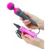 PalmPower Wand - Kraftfull med powerbank (rosa-grå)