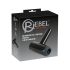 Rebel - batteridriven, upp-ner vibrerande masturbator (svart)