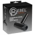 Rebel - automatisk masturbator med rörelse och vibration - svart