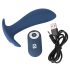 You2Toys - Plug - uppladdningsbar, trådlös analvibrator (blå)