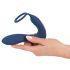 You2Toys Prostata Plug - anal vibrator med penisring (blå)