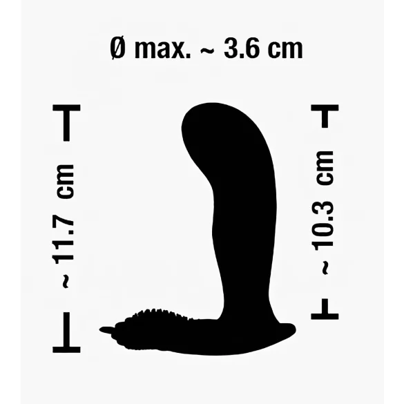 SMILE G-Spot Panty - bärbar uppladdningsbar, trådlös vibrator (rosa)
