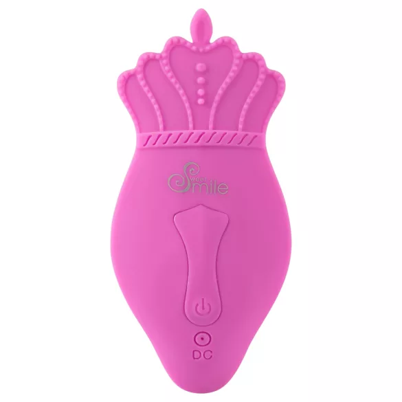 SMILE G-Spot Panty - bärbar uppladdningsbar, trådlös vibrator (rosa)