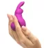 Happyrabbit - klitorisvibrator med kaninöron - lila