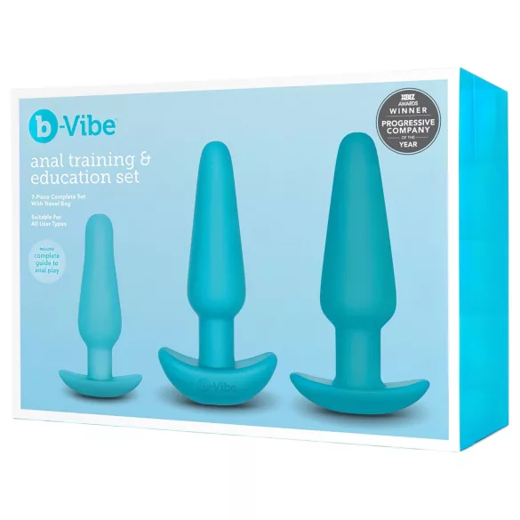 b-Vibe - analträningssats - komplett set 7 delar