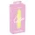 Cuties Mini Yellow - uppladdningsbar silikonstavvibrator (gul)