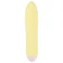 Cuties Mini Yellow - uppladdningsbar silikonstavvibrator (gul)