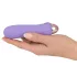 You2Toys - Cuties Mini Purple - uppladdningsbar stavvibrator i silikon (lila)