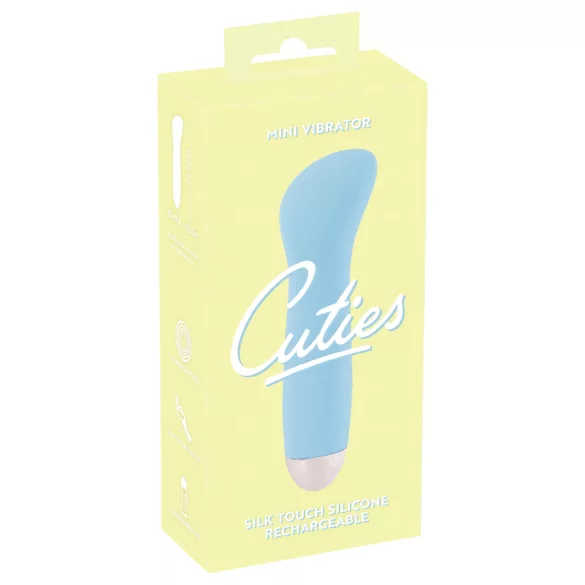 You2Toys - Cuties Mini Blue - uppladdningsbar G-punktvibrator (turkos)