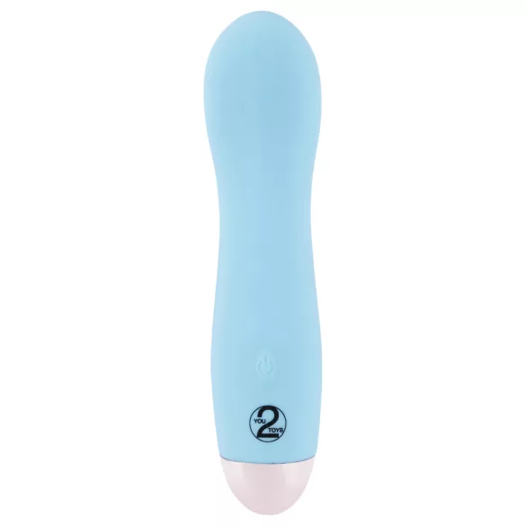 You2Toys - Cuties Mini Blue - uppladdningsbar G-punktvibrator (turkos)