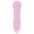 Cuties Mini Rose - uppladdningsbar, vågig vibrator (rosa)