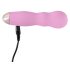 Cuties Mini Rose - uppladdningsbar, vågig vibrator (rosa)