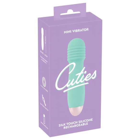 Cuties Mini Wand - uppladdningsbar mini massager (grön)