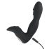 Rebel - uppladdningsbar prostata vibrator med penisform (svart)