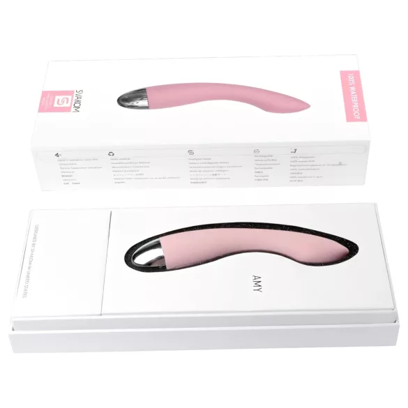 Svakom Amy - G-punkt vibrator - uppladdningsbar - rosa