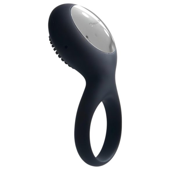 Svakom Tyler - uppladdningsbar, vattentät vibratorring för män (svart)